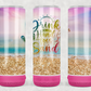 Beach Themed Bluetooth Speaker Tumbler