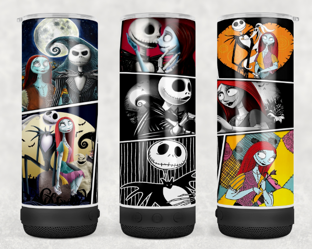 Halloween Themed Bluetooth Speaker Tumblers