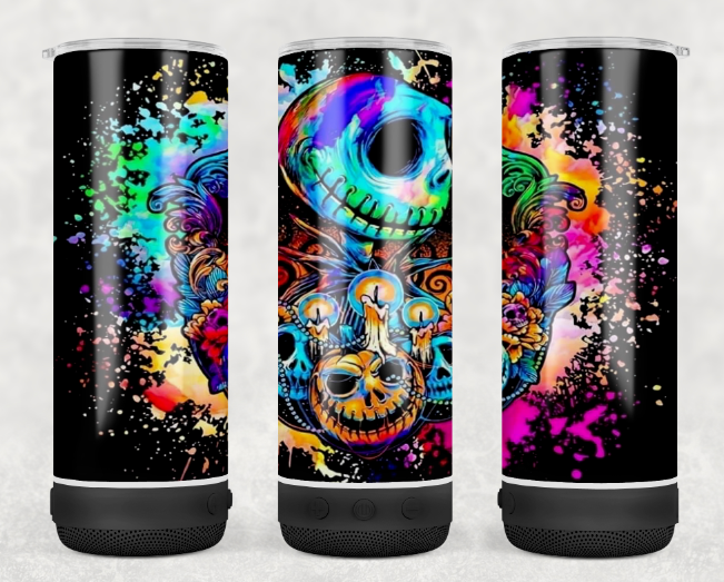 Halloween Themed Bluetooth Speaker Tumblers