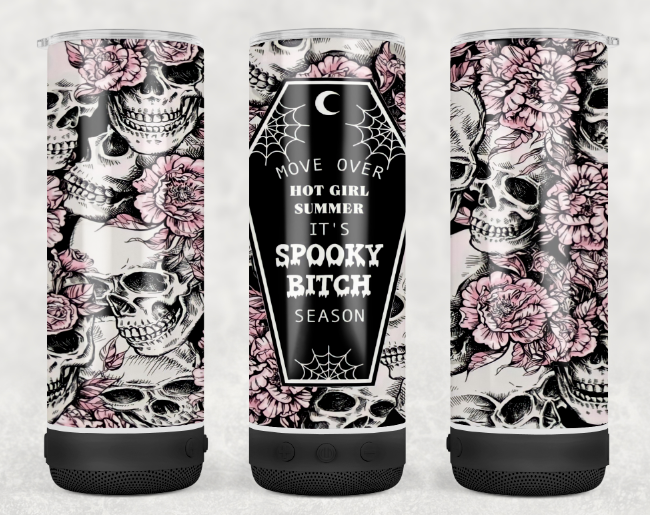 Halloween Themed Bluetooth Speaker Tumblers