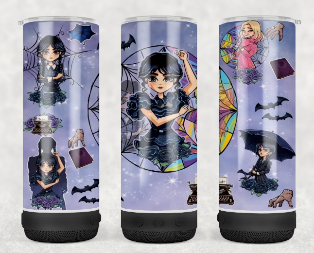 Halloween Themed Bluetooth Speaker Tumblers