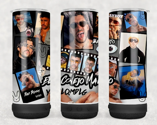 R&B Music Artist Bluetooth Speaker Tumblers