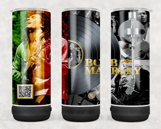 R&B Music Artist Bluetooth Speaker Tumblers