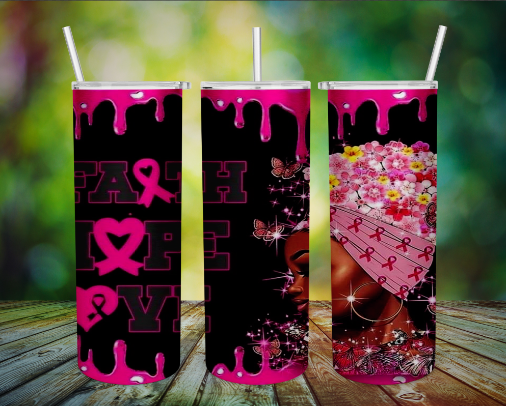 Breast Cancer Tumblers