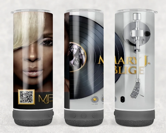 R&B Music Artist Bluetooth Speaker Tumblers