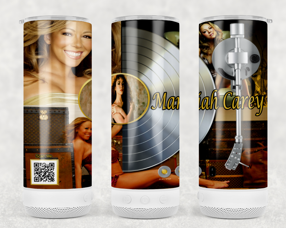 R&B Music Artist Bluetooth Speaker Tumblers