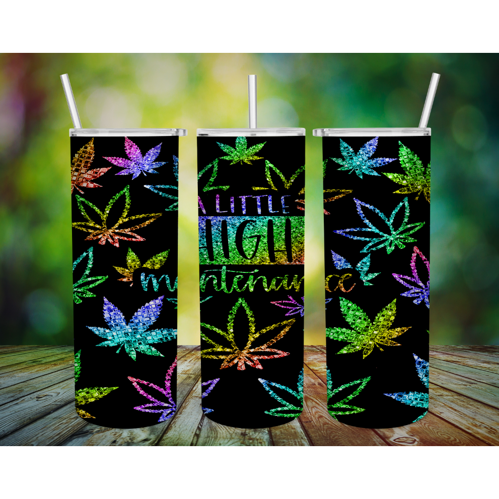 Cannabis Inspired Tumbler