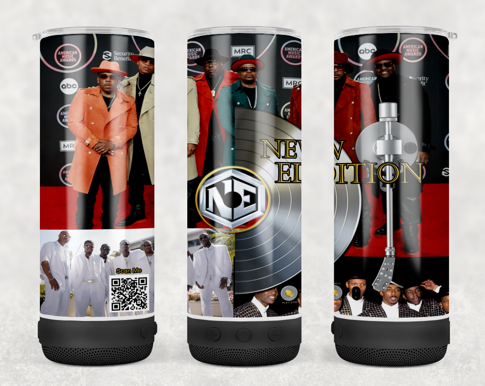 R&B Music Artist Bluetooth Speaker Tumblers